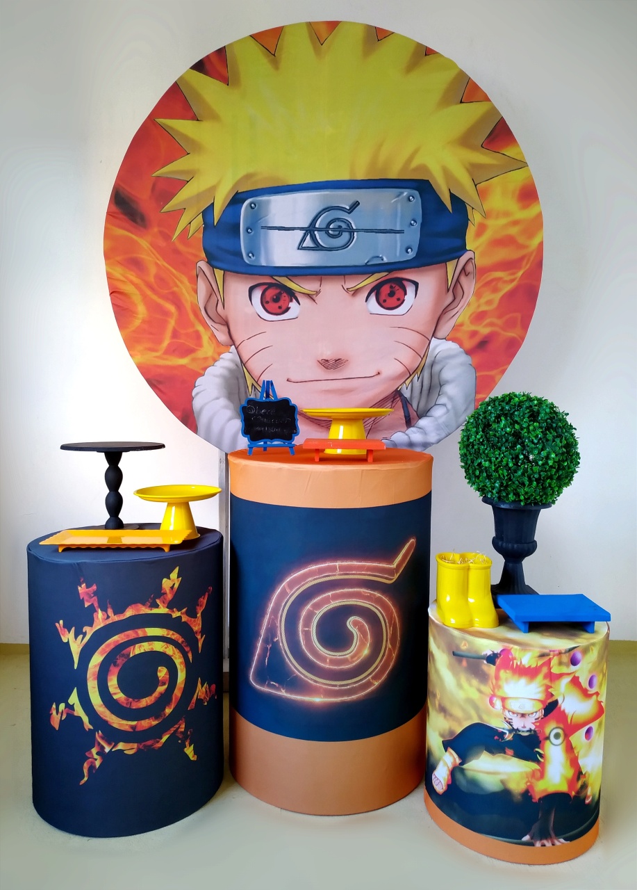 Naruto (Kit Prata) - Beca Decorações