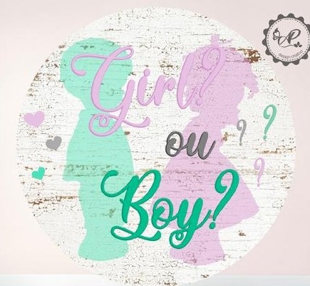 Mini Painel Girl Ou Boy - Beca Decorações
