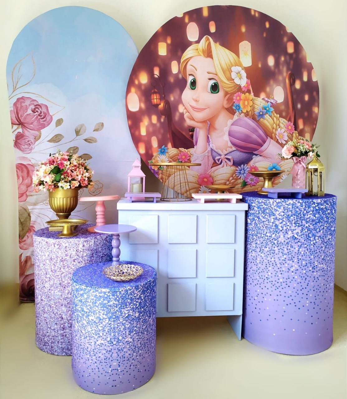 Enrolados ( Kit Diamante 2) - Beca Decorações