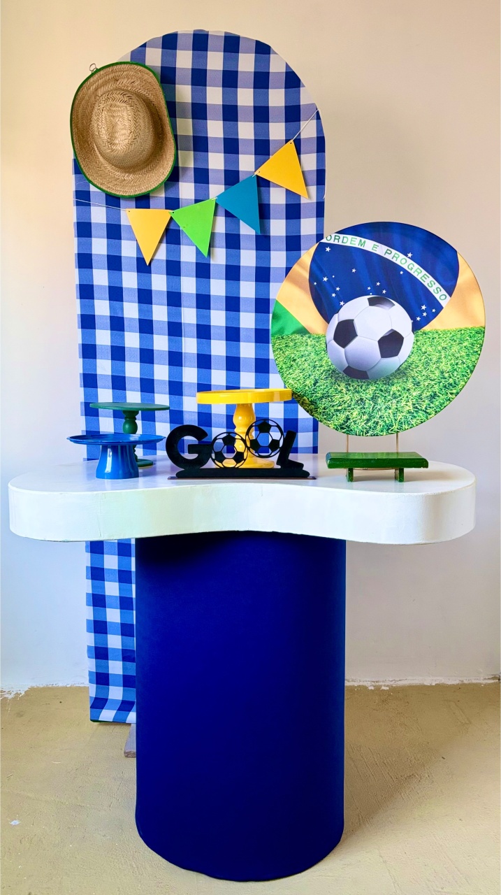 Copa Xadrez Junino (1 Painel) - Beca Decorações