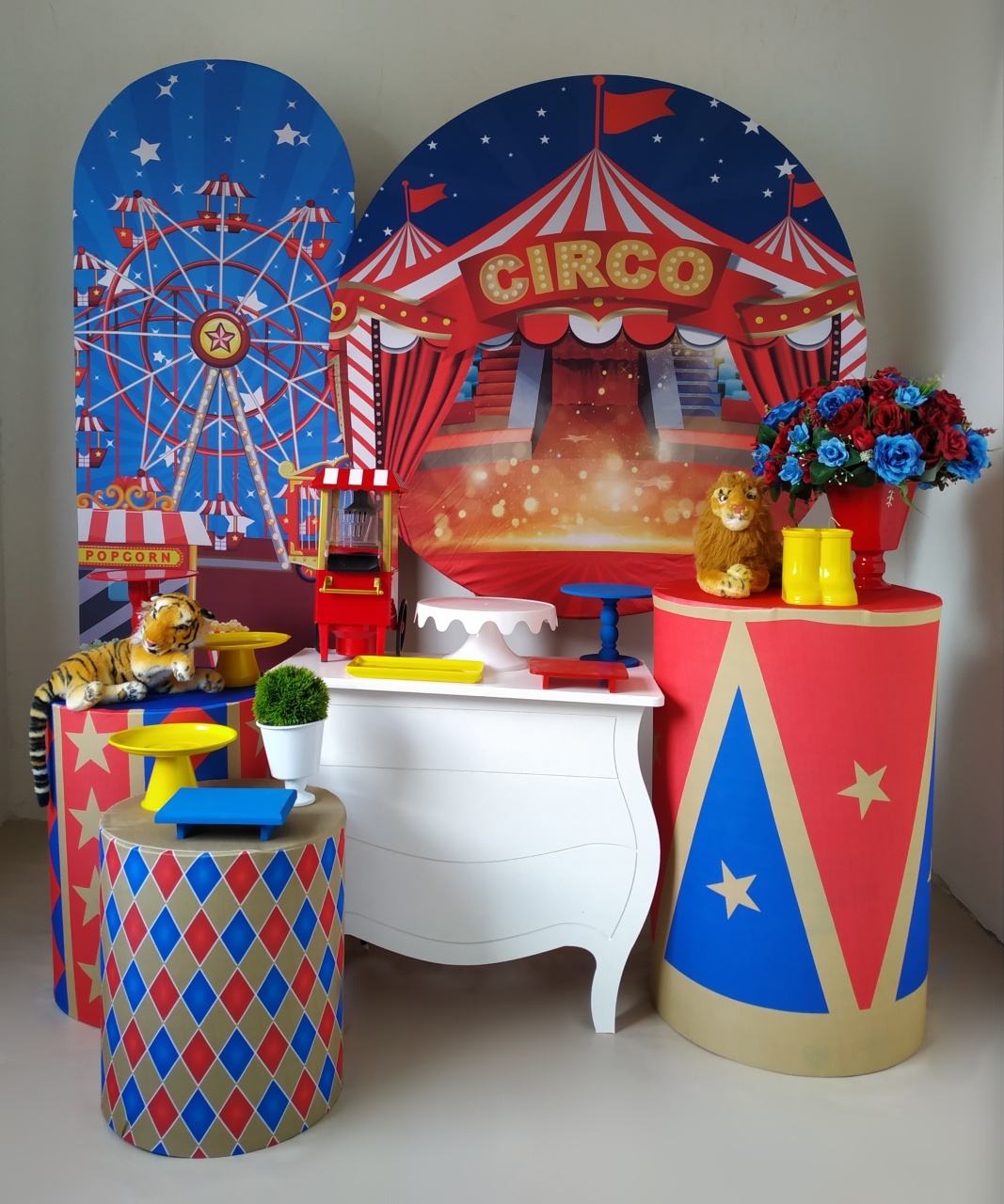 Circo - Kit Diamante  - Beca Decorações