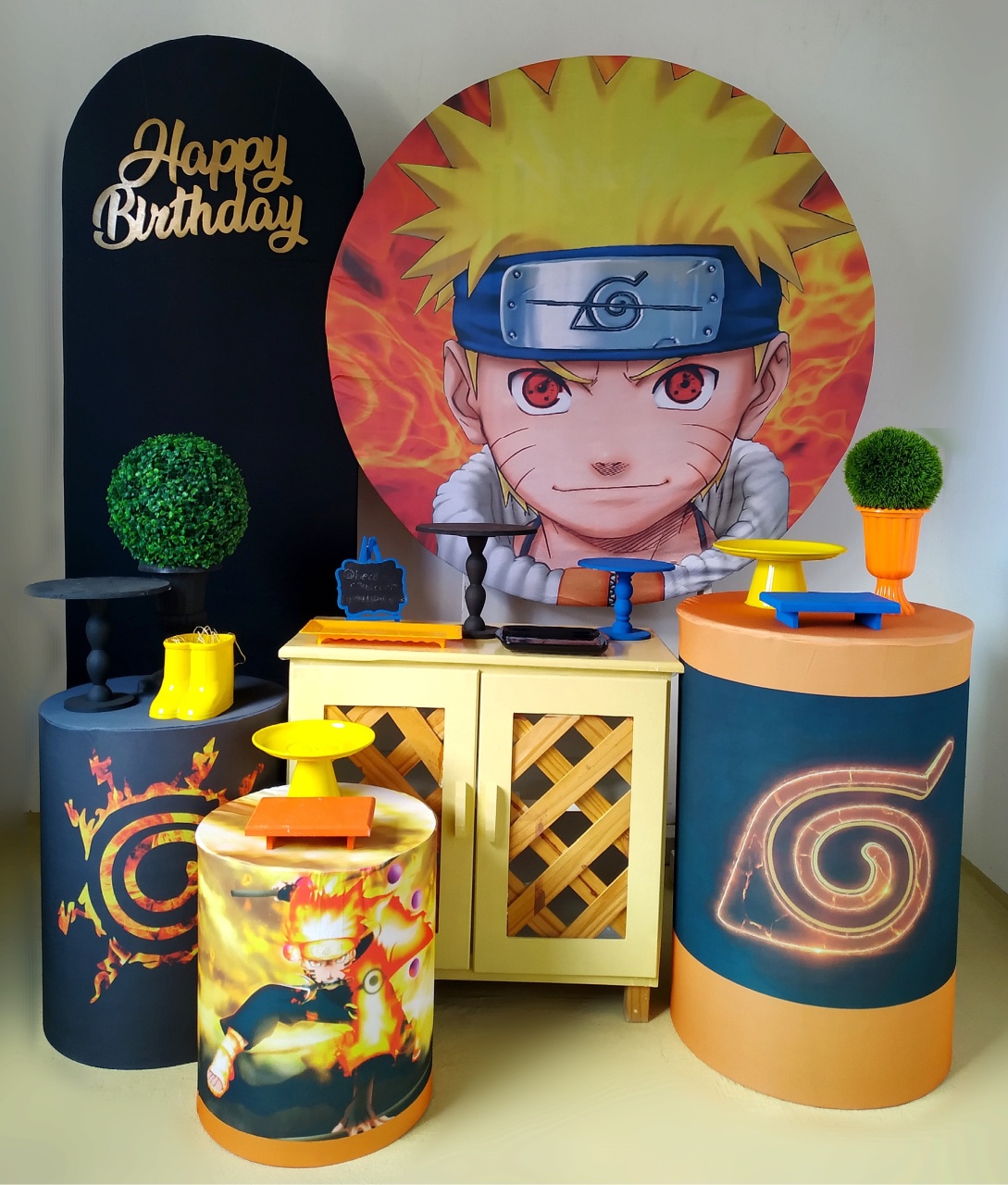 Naruto (Kit Diamante 1) - Beca Decorações