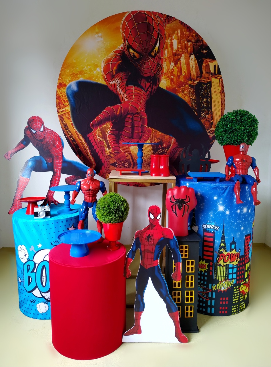 Homem Aranha (Kit Ouro) - Beca Decorações