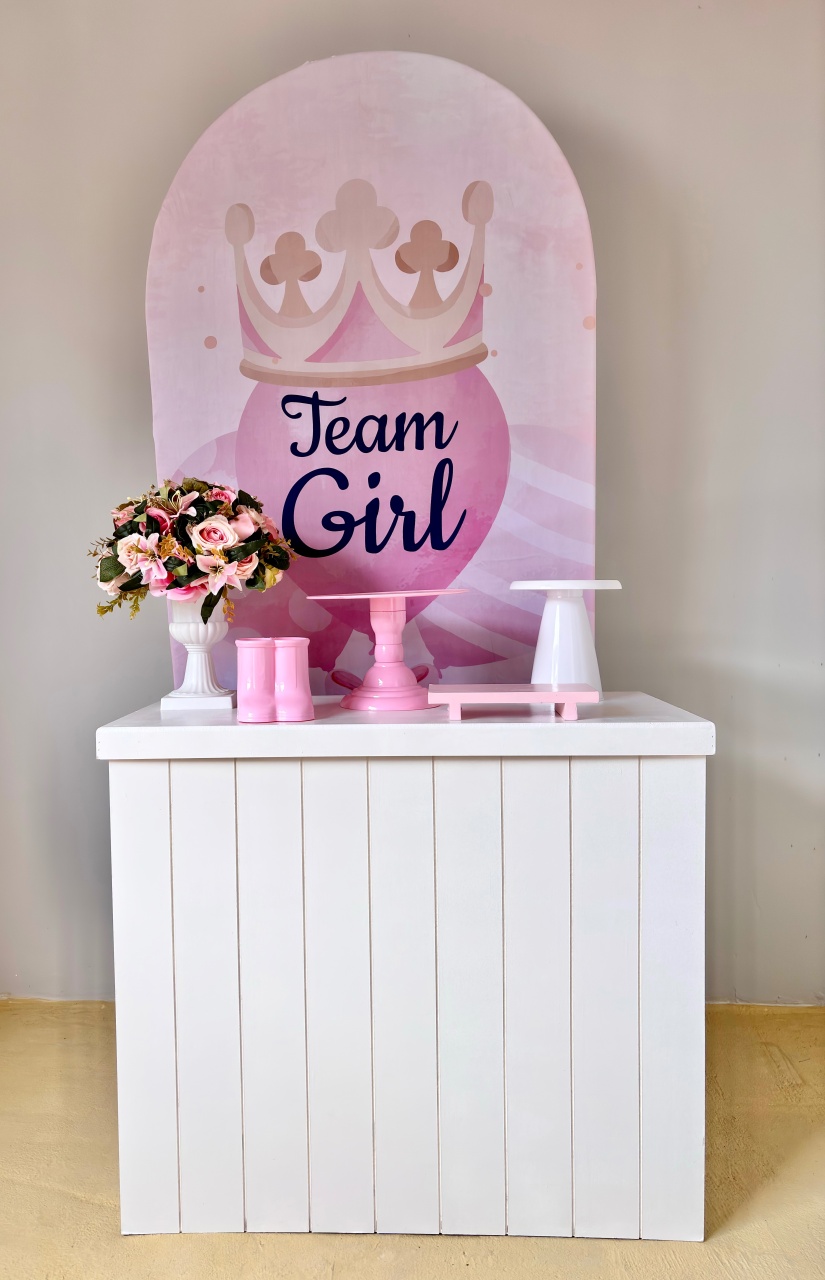 Chá de Bebê Girl  2 - Beca Decorações