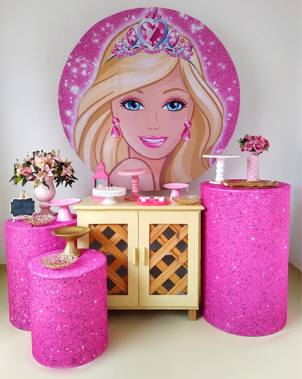 Barbie - Kit Ouro - Beca Decorações