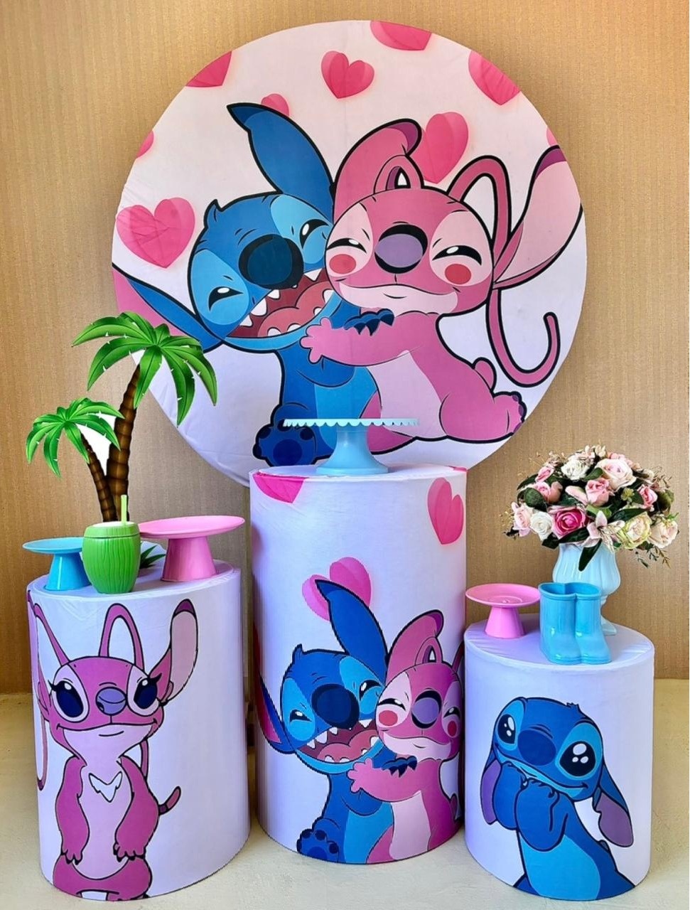 Lilo E Stitch ( Kit Prata) - Beca Decorações