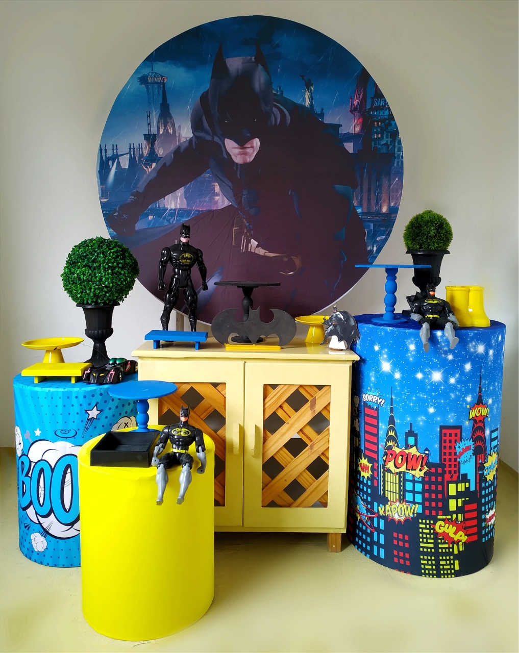 Batman - Kit Ouro - Beca Decorações