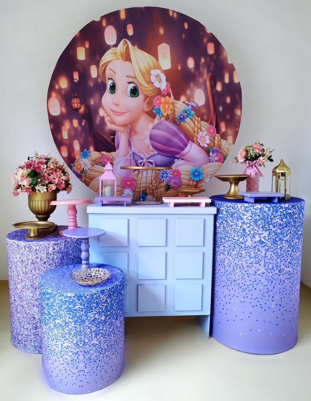 Enrolados ( Kit Ouro) - Beca Decorações