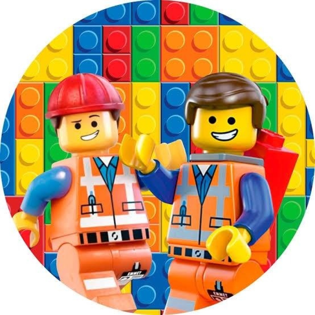 Painel Redondo Lego (Locação) - Beca Decorações