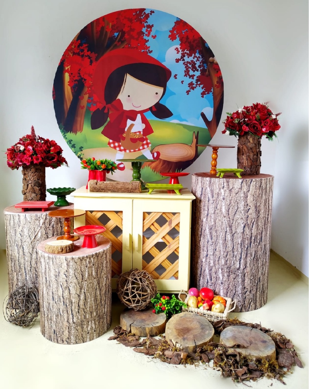 Chapeuzinho Vermelho - Kit Ouro - Beca Decorações