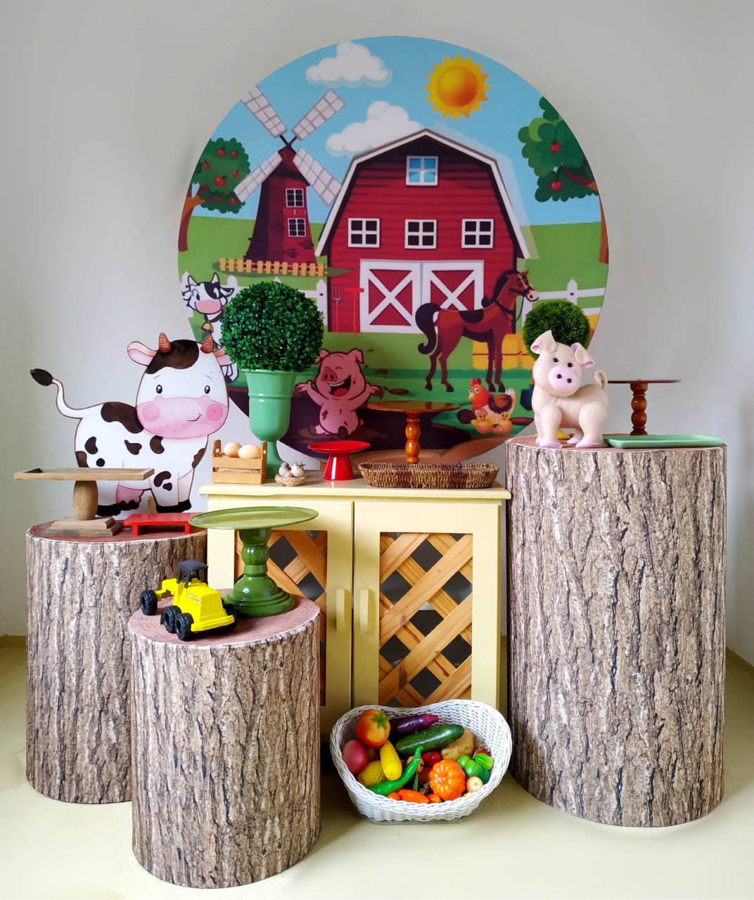 Fazendinha (Kit Ouro) - Beca Decorações