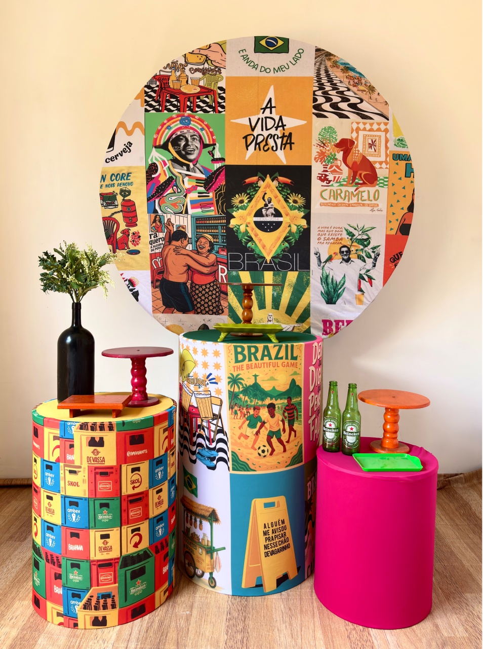 Brasilidades ( Kit Prata) - Beca Decorações