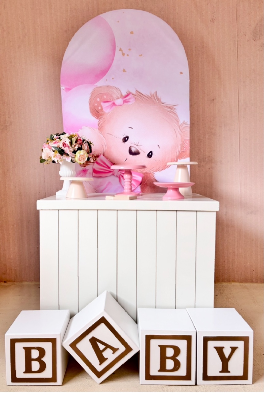 Ursinha Com Mesa  - Beca Decorações