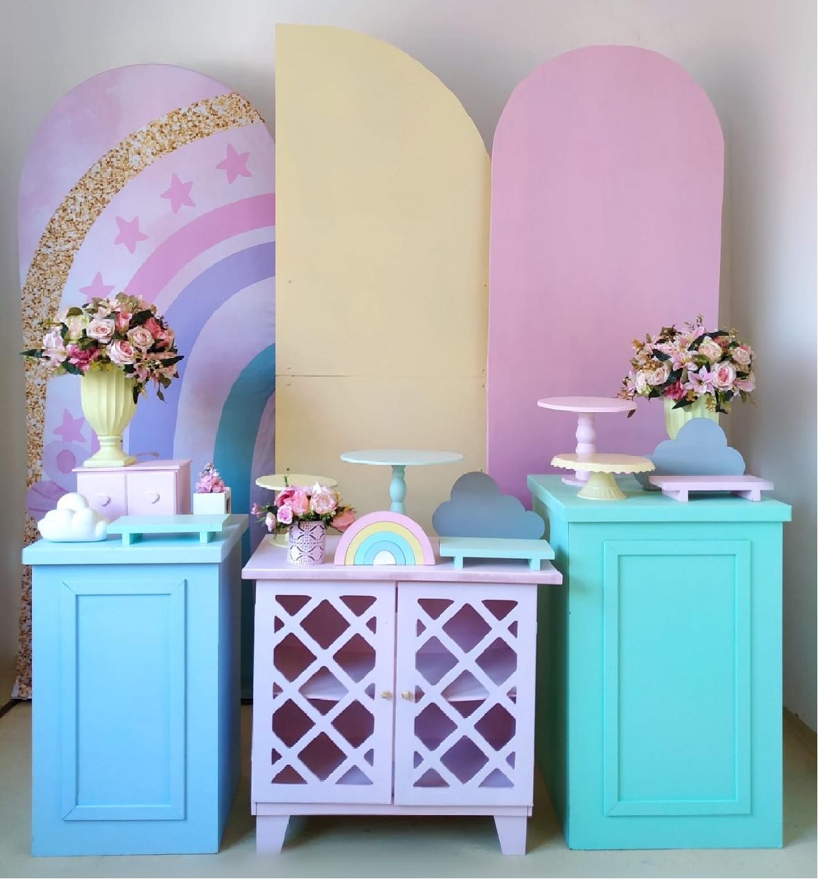 Arco Íris (Composição) - Beca Decorações