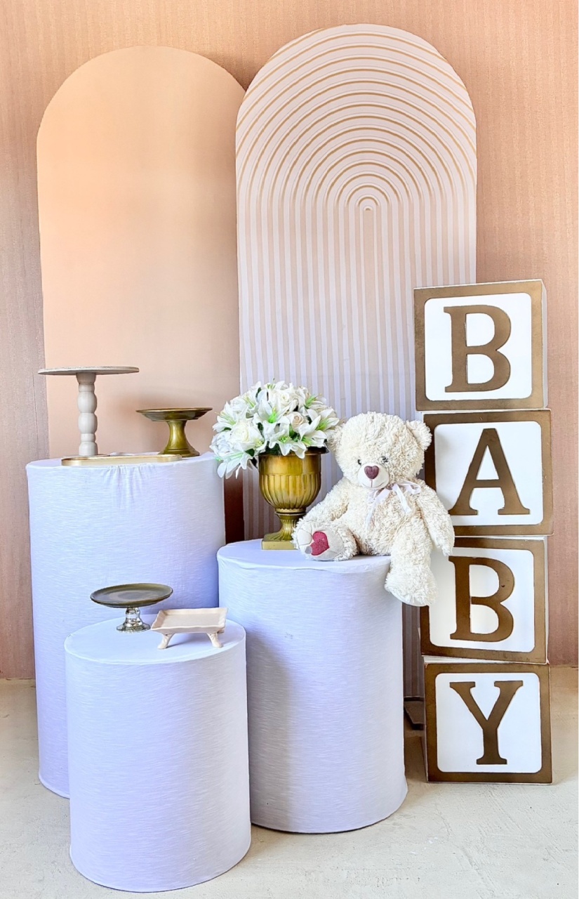 Chá de Bebê Neutro 2 Painéis  - Beca Decorações