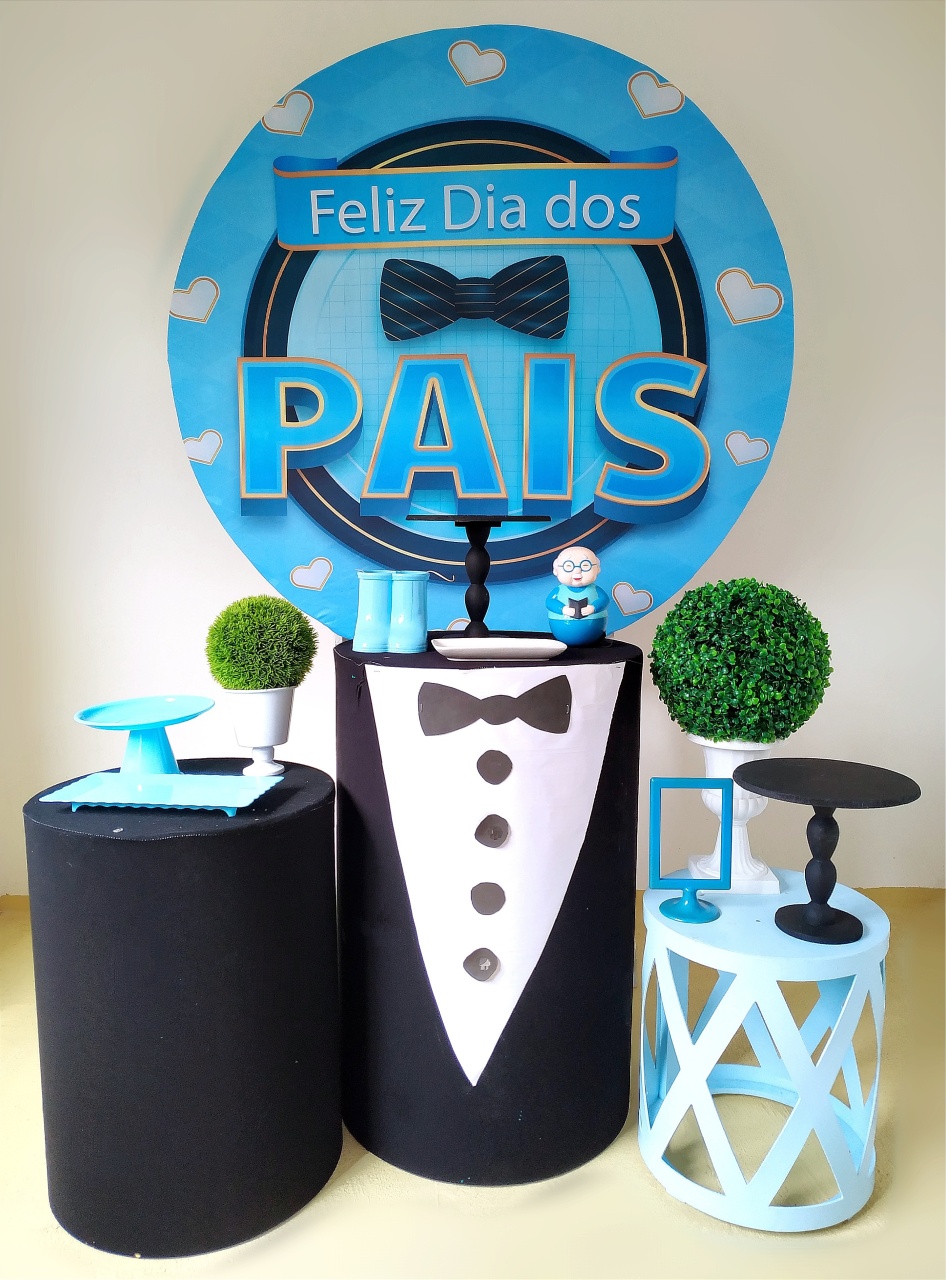 Dia dos Pais - Kit Prata - Beca Decorações