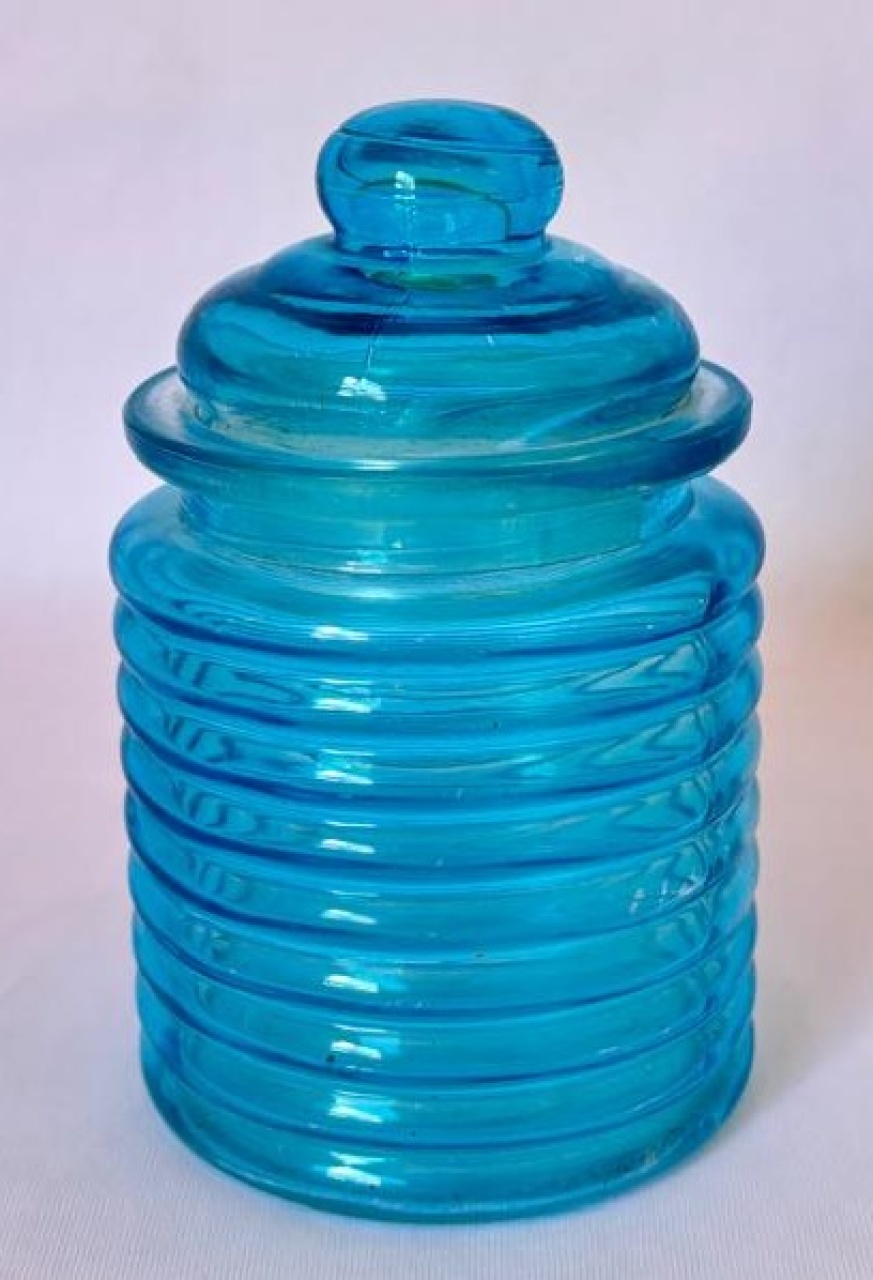 Pote de Mel Azul (Locação) - Beca Decorações