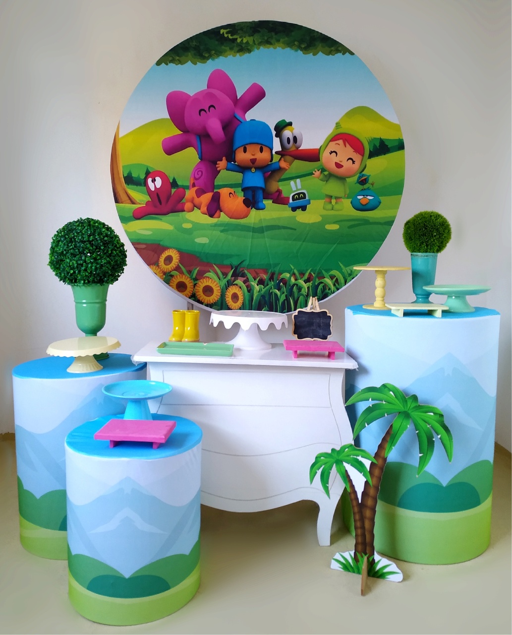 Pocoyo - Kit Ouro - Beca Decorações