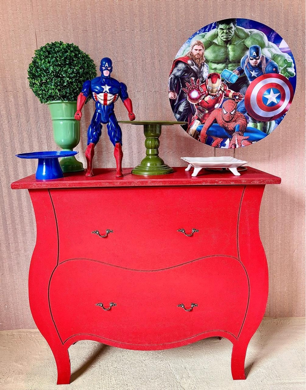 Vingadores (Mini Kit)       - Beca Decorações
