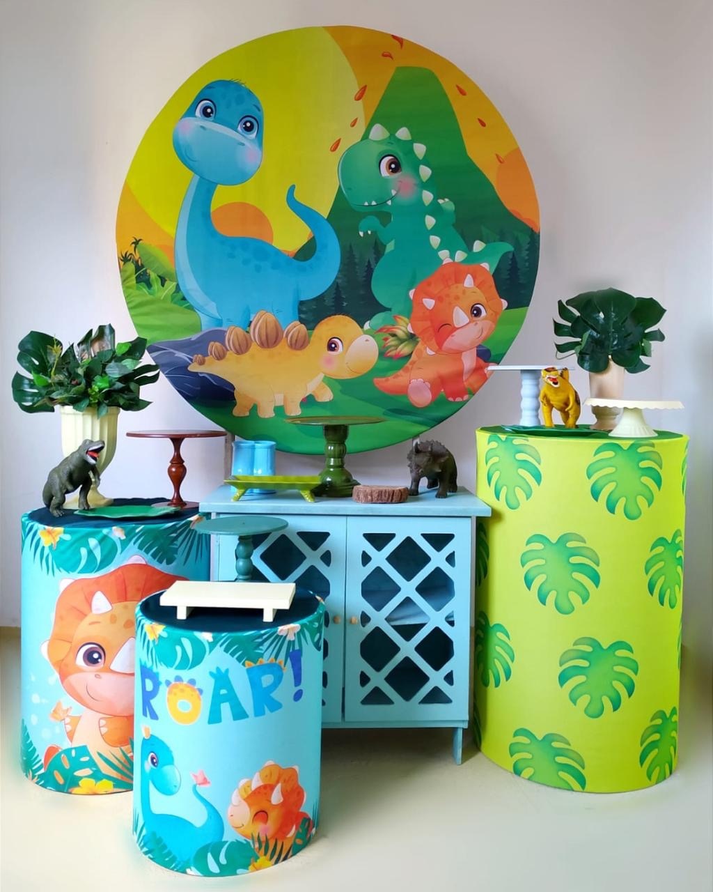 Dino Baby 2 ( Kit Ouro) - Beca Decorações