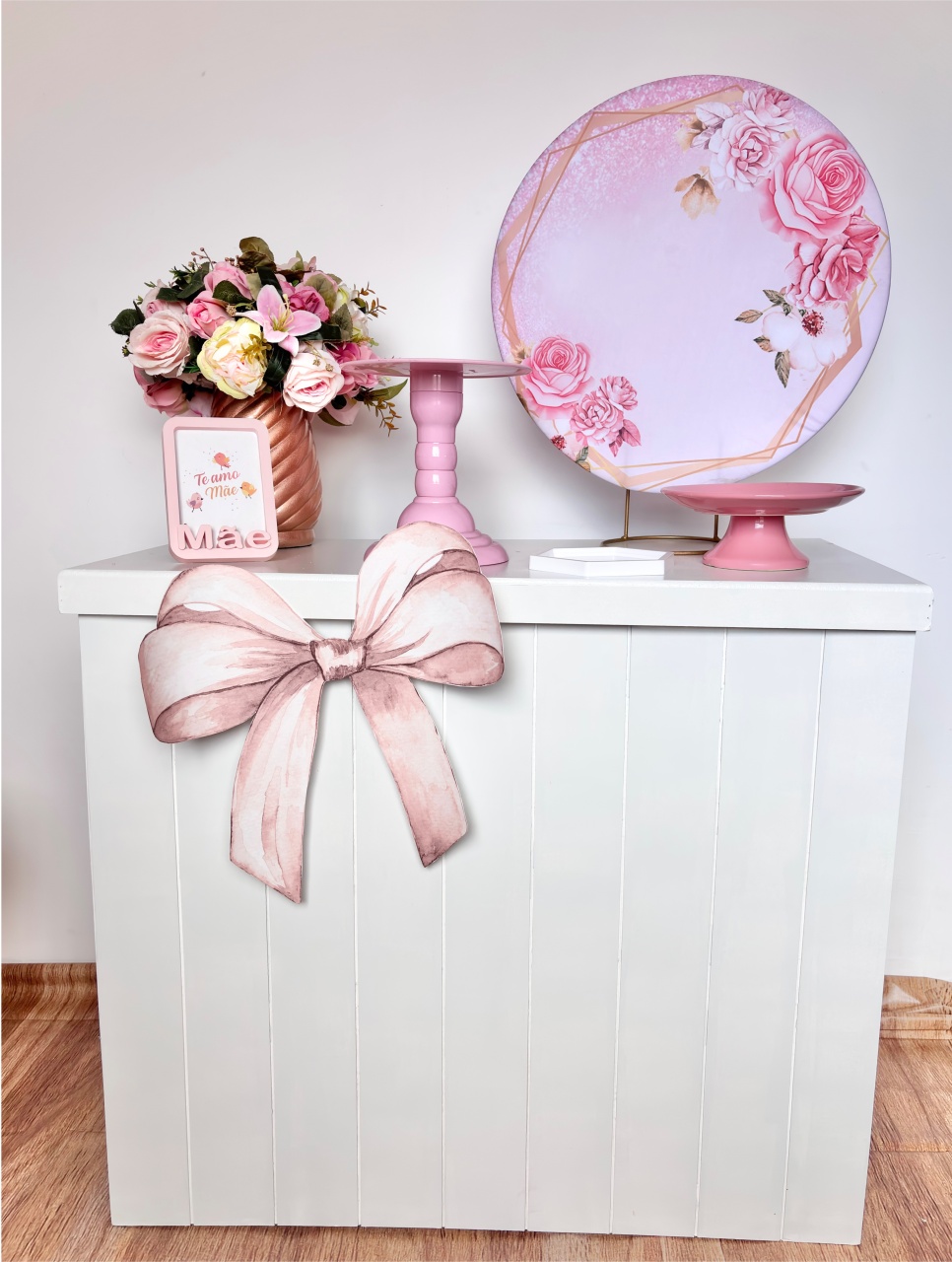 44. Dia das Mães Floral (Mini Kit)    - Beca Decorações