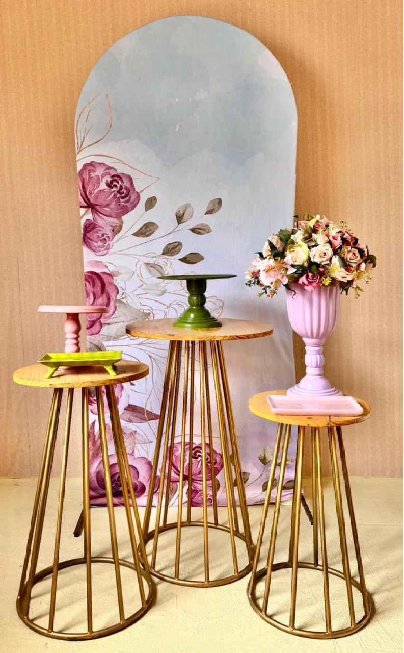 Floral Vinho 9 (Painel Romano)      - Beca Decorações