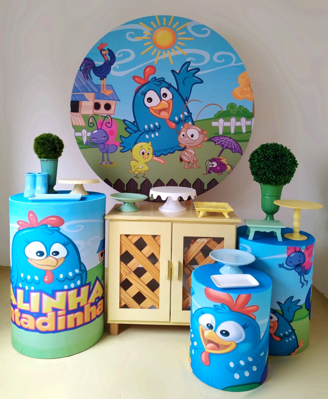 Galinha Pintadinha - Kit Ouro  - Beca Decorações