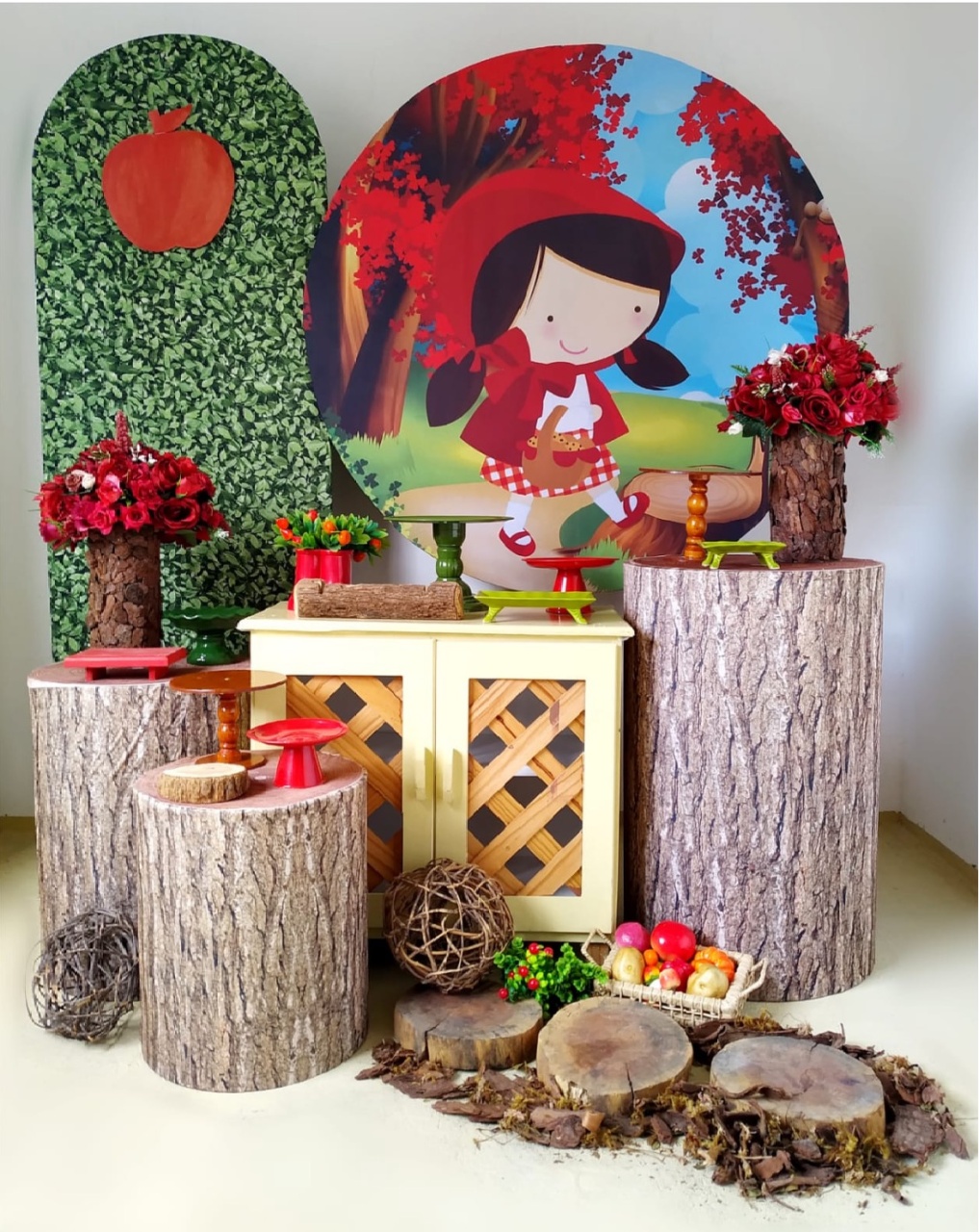 Chapeuzinho Vermelho - Kit Diamante - Beca Decorações