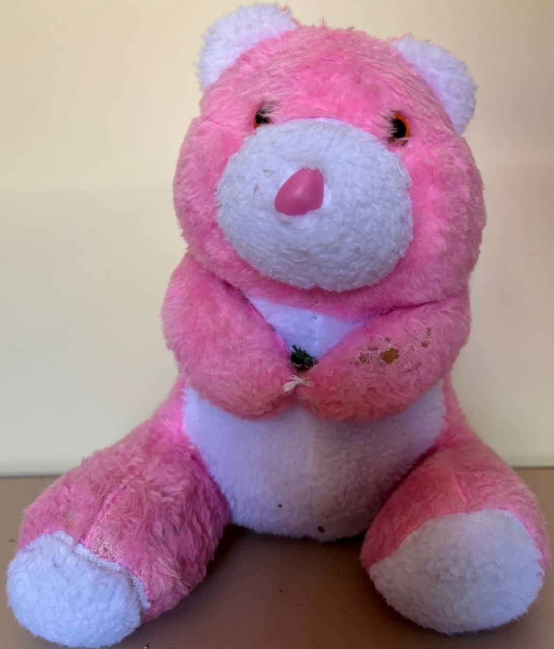 Urso Pelúcia Rosa (Locação) - Beca Decorações