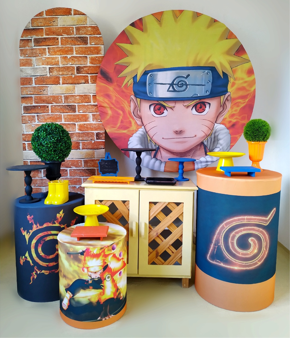 Naruto (Kit Diamante 2) - Beca Decorações