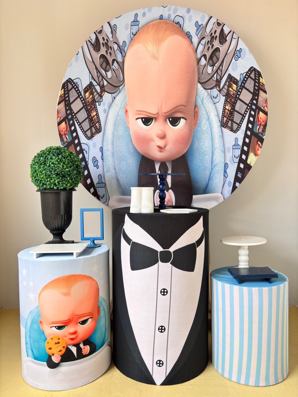 Poderoso Chefinho ( Kit Prata) - Beca Decorações