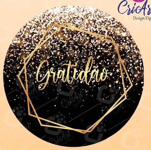 Mini Painel Gratidão - Beca Decorações