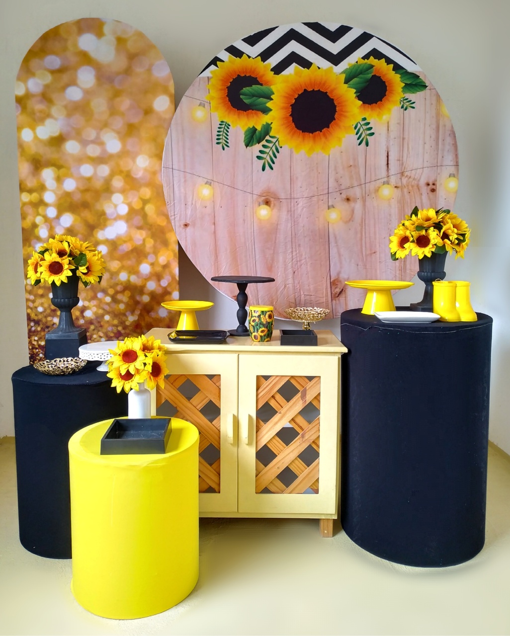 Girassol - Kit Diamante 2 - Beca Decorações