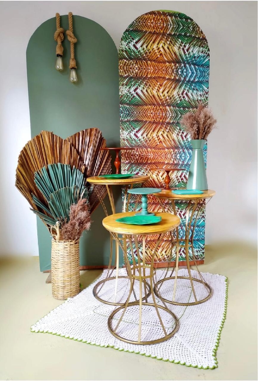 Verde E Bambu Romano   - Beca Decorações
