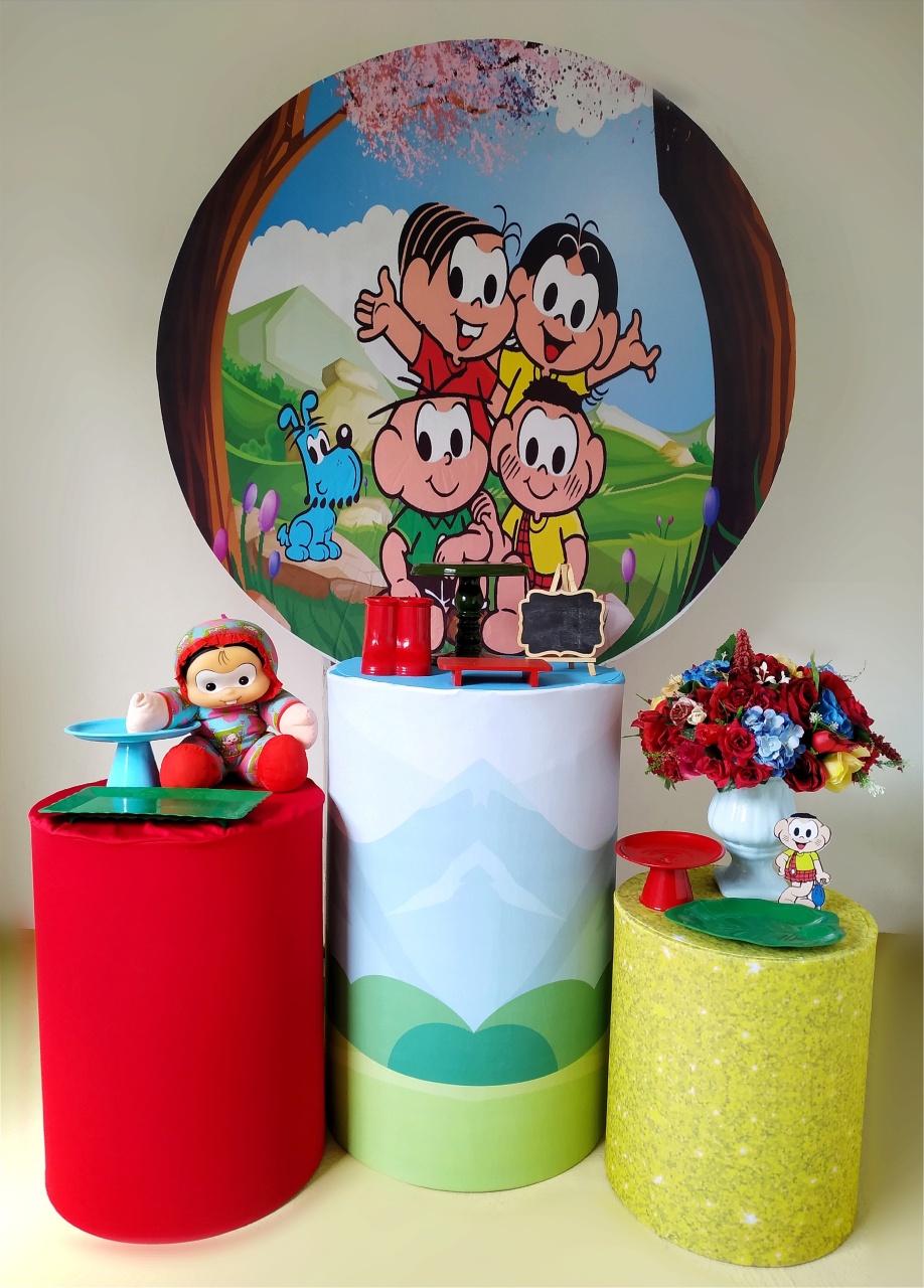 Turma da Mônica (Kit Prata) - Beca Decorações