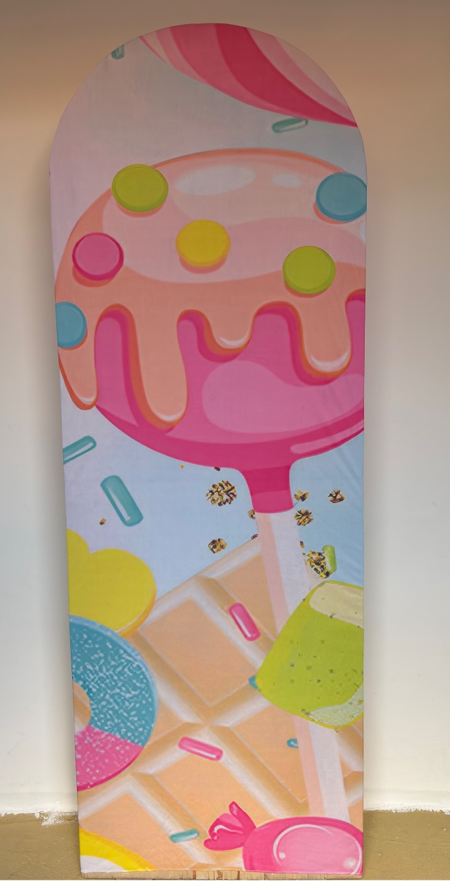 Painel Lateral Doces - Beca Decorações