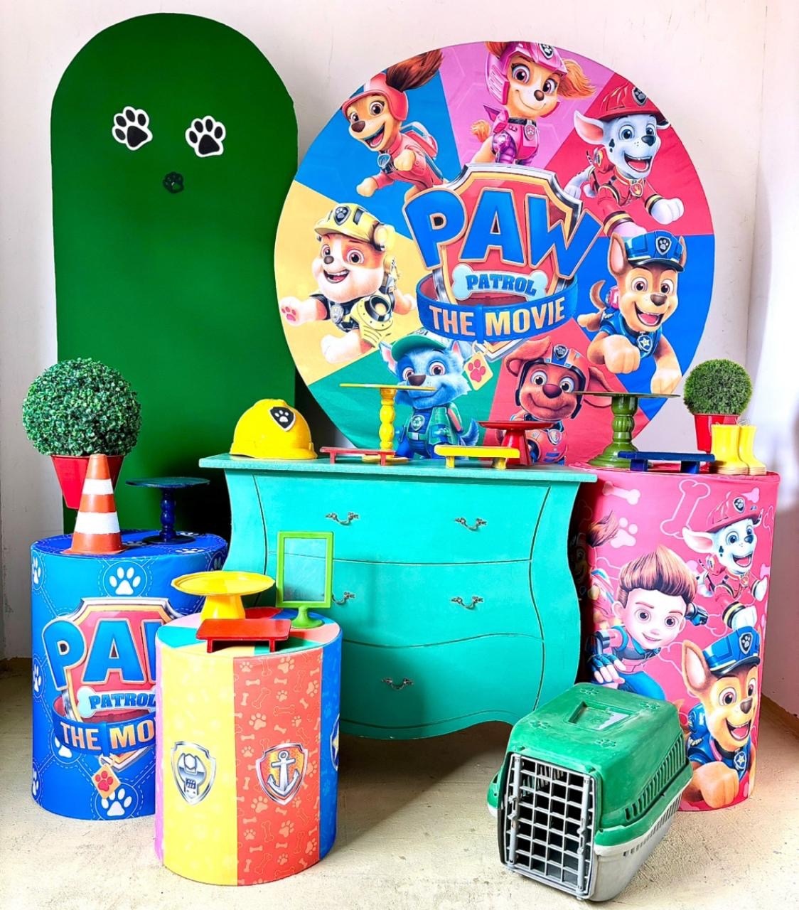 Patrulha Canina 2 - Kit Diamante  - Beca Decorações