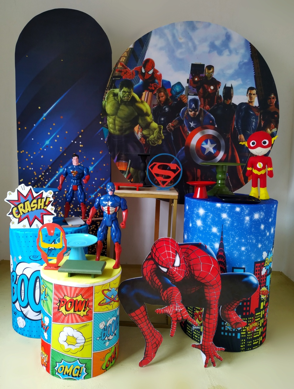 Heróis - Kit Diamante 2 - Beca Decorações