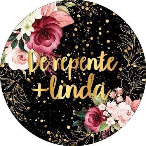 Mini Painel de Repente + Linda - Beca Decorações