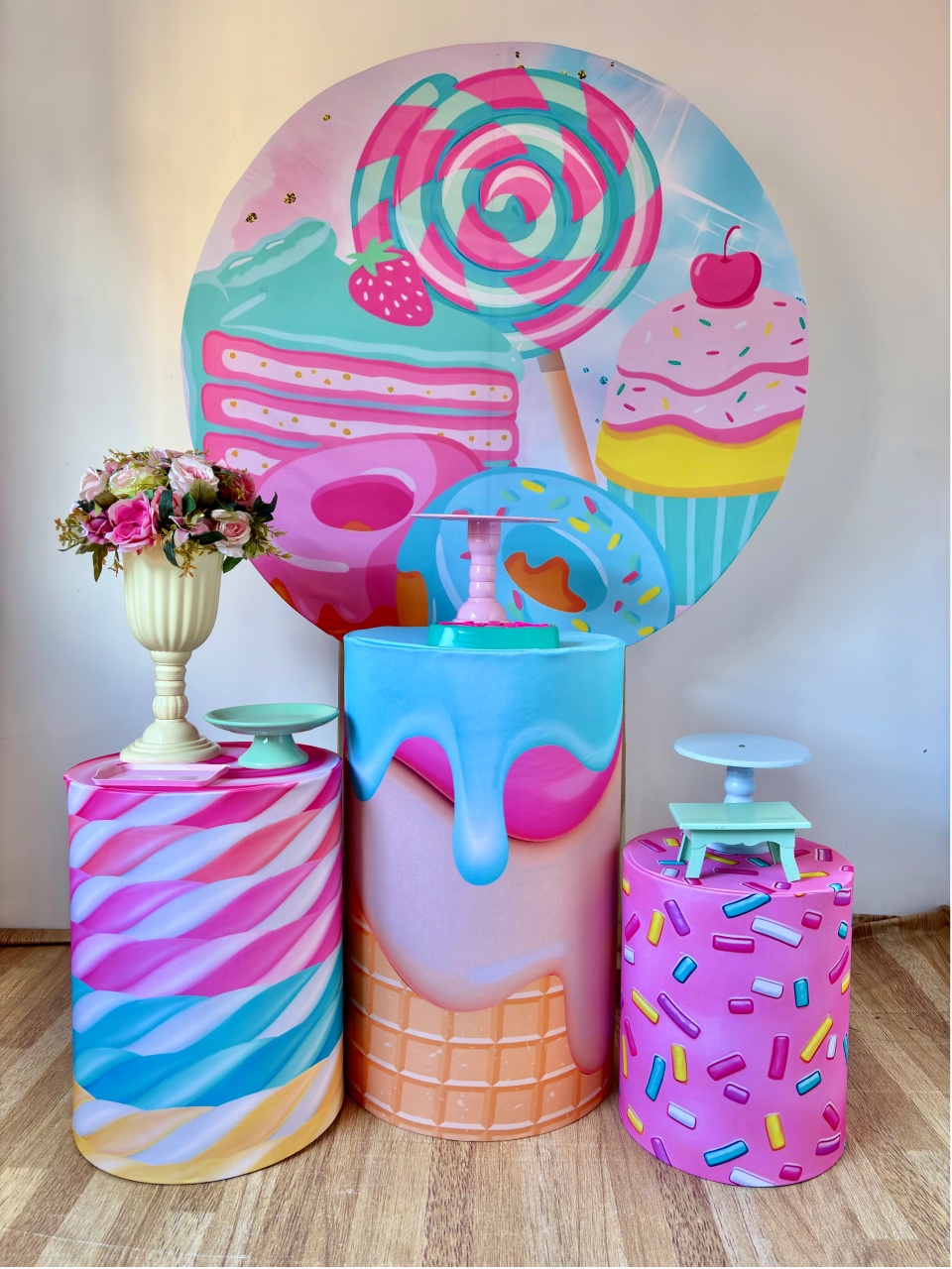 39. Doces ( Kit Prata) - Beca Decorações