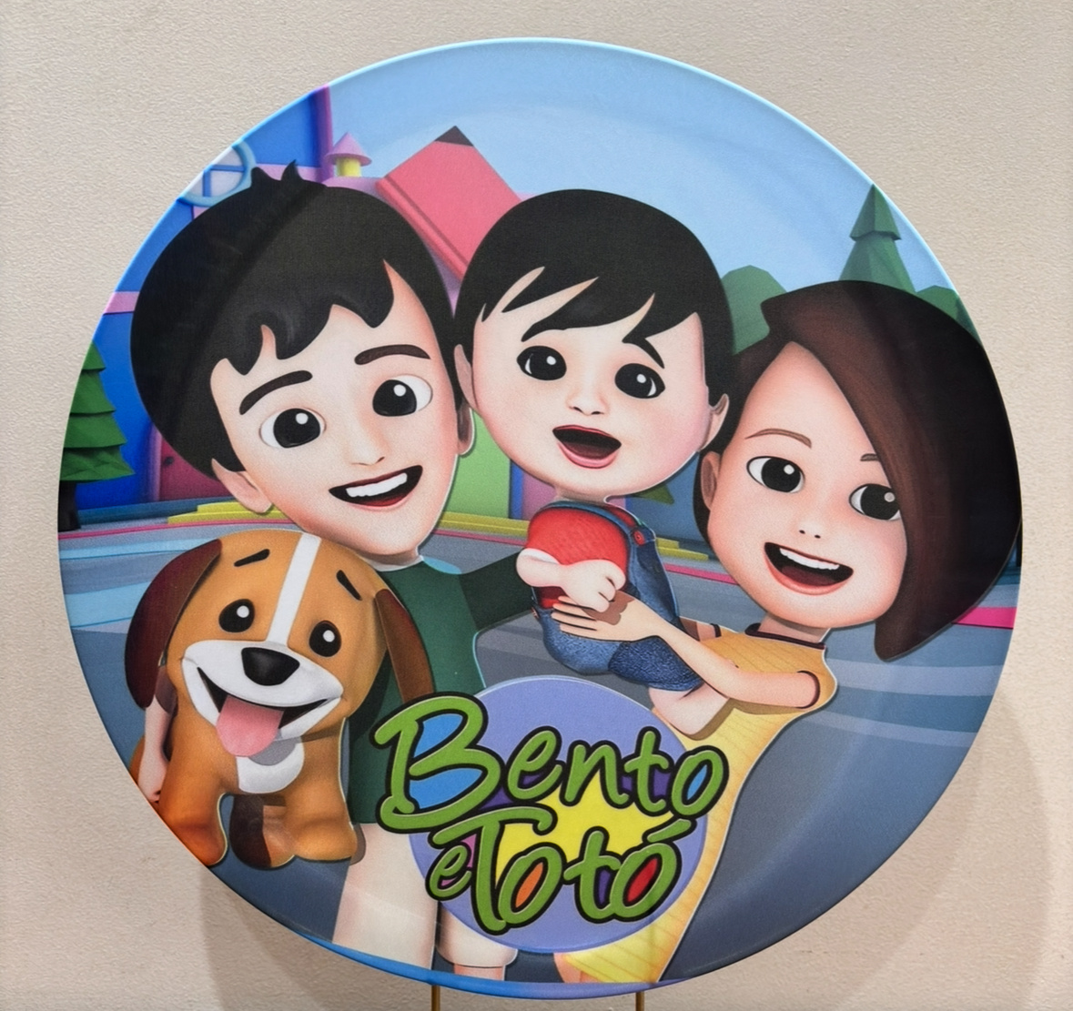 Mini Painel Bento E Totó - Beca Decorações