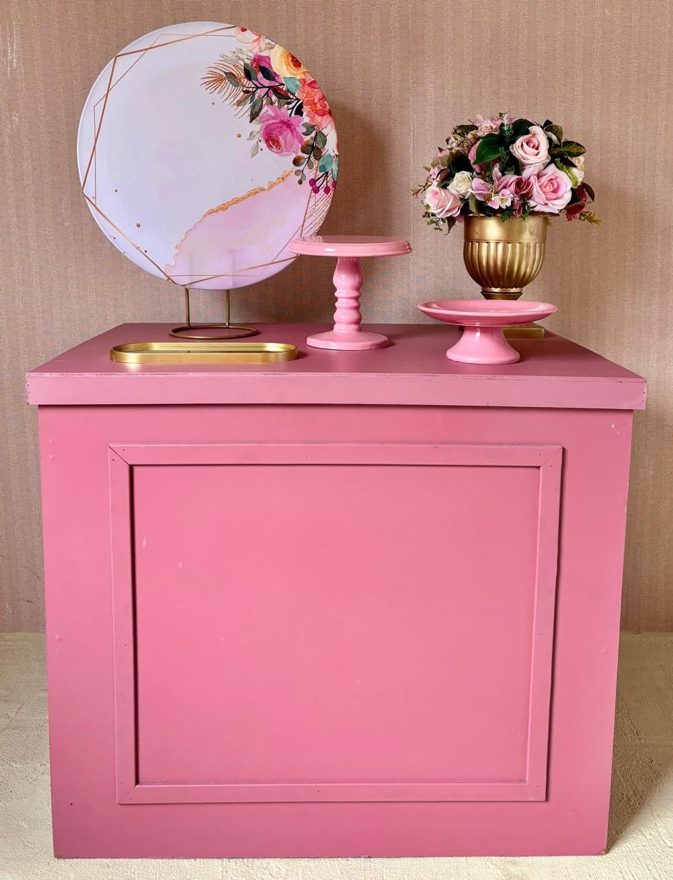 Floral Marmorizado (Mini Kit)    - Beca Decorações