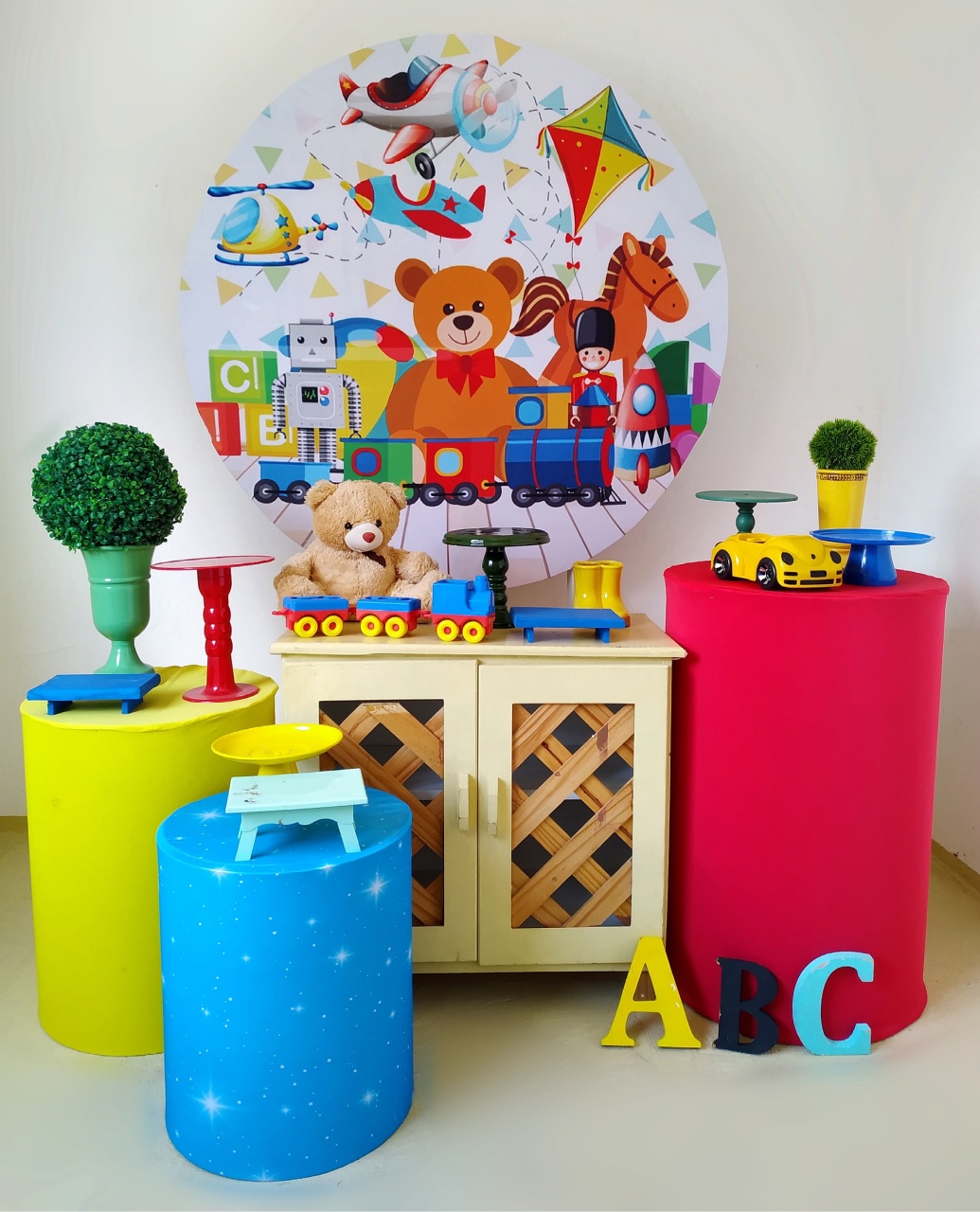 Brinquedos - Kit Ouro - Beca Decorações