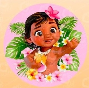 Mini Painel Moana Baby - Beca Decorações