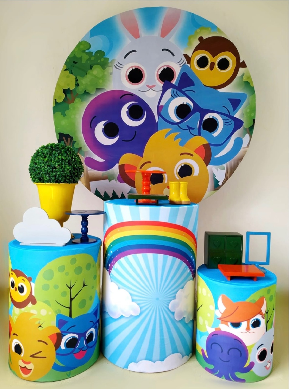 Bolofofo Menino (Kit Prata) - Beca Decorações