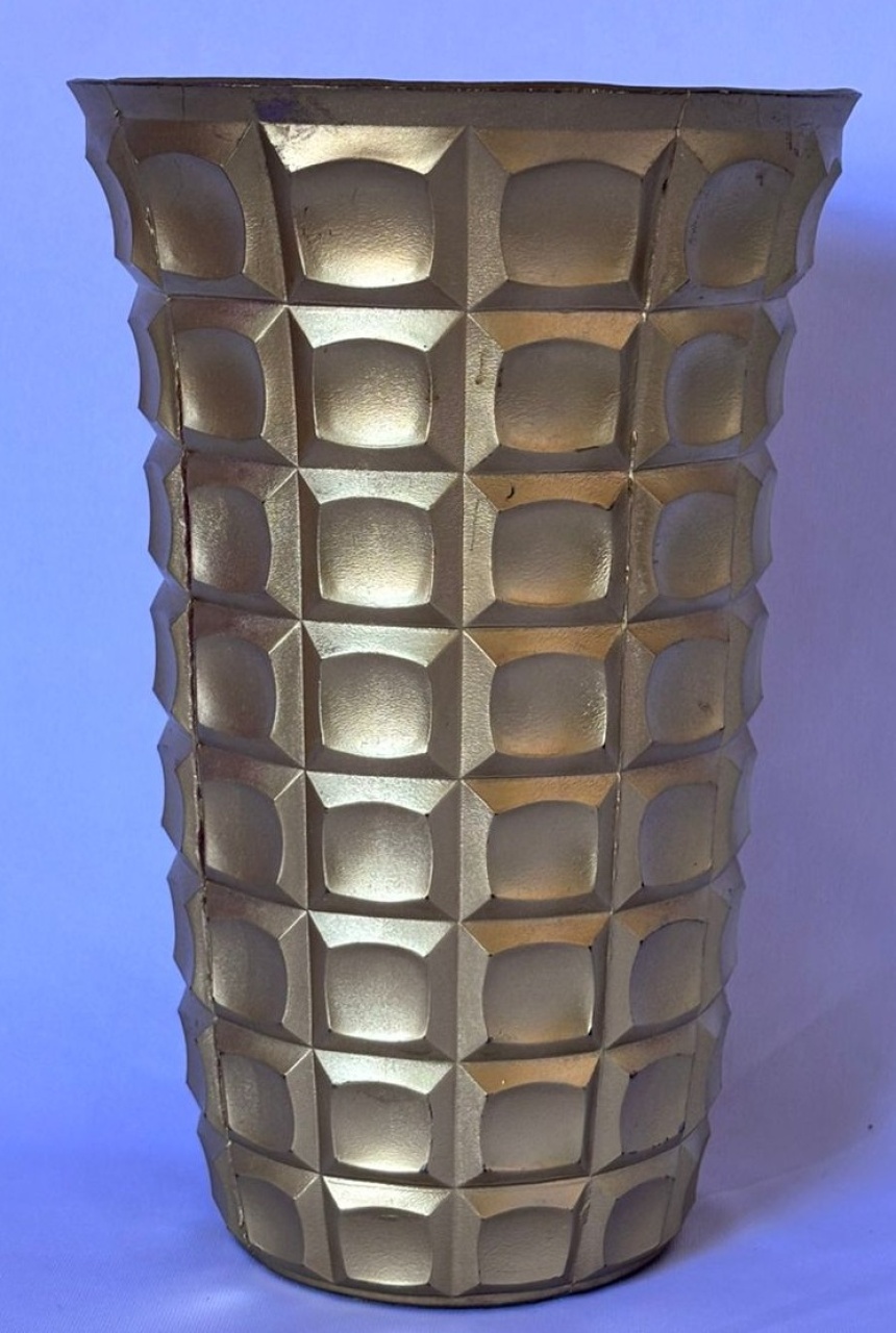 Vaso Gominhos Dourado (Locação) - Beca Decorações