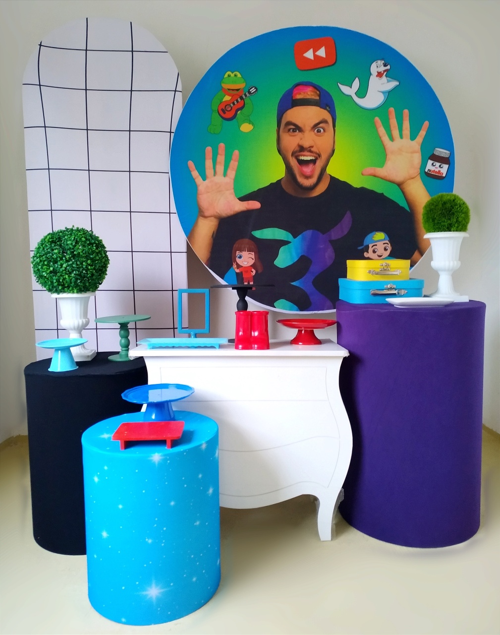 Lucas Neto - Kit Diamante - Beca Decorações