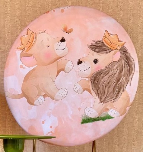 Mini Painel Leãozinho - Beca Decorações