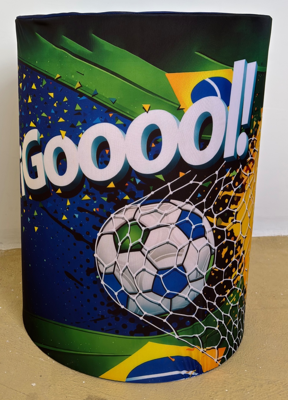 Capa de Cilindro (M) Goooolll (Locação) - Beca Decorações