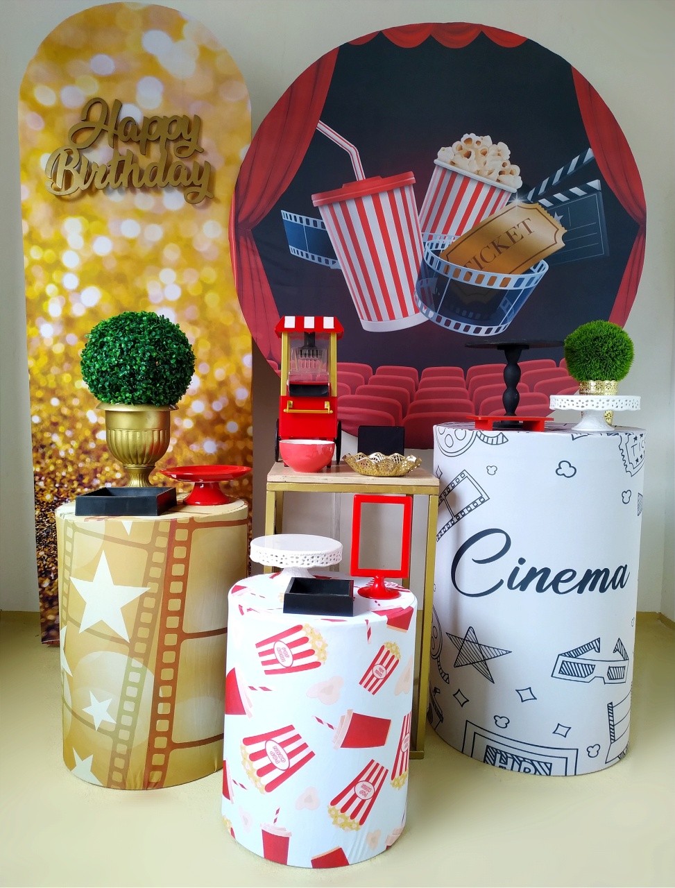 Cinema - Kit Diamante  - Beca Decorações